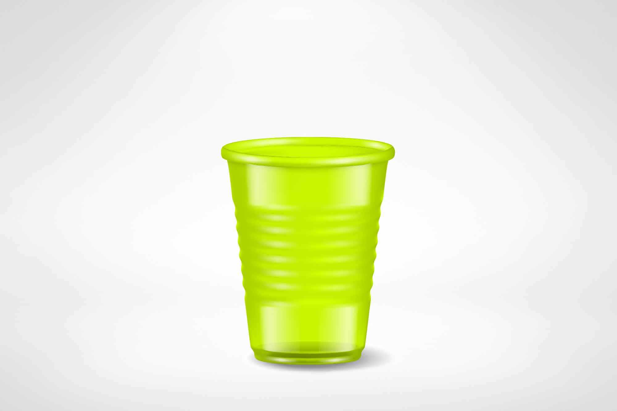 Colored Plastic Cup