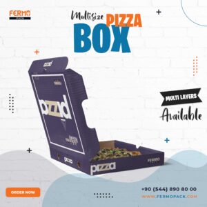 Pizza Box Custom Printed Packing