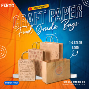 Craft Paper Food Grade Packaging Bags