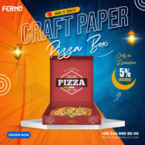 Ramadan Craft Paper pizza Box