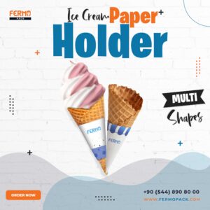 Paper Ice Cream Cone holder