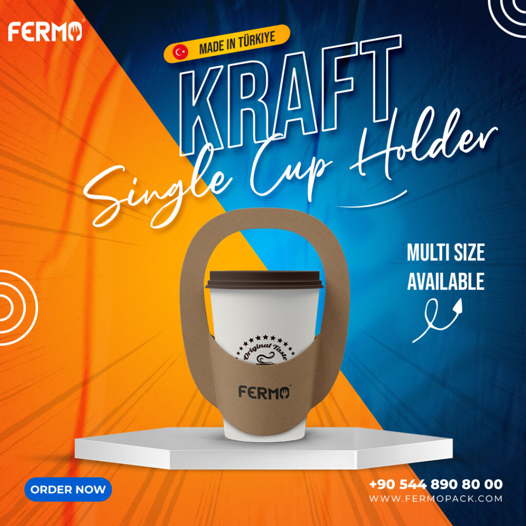 Kraft Single Cup Holder