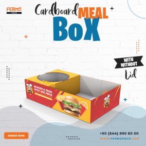 Fermopack cardboard meal box